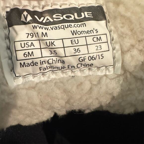 Vasque Pow Pow II UltraDry Waterproof Winter Boots Gray Size 6M Snow Insulated - Picture 3 of 5